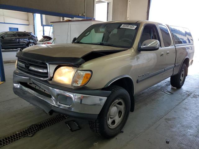 5TBBN44122S326489 - 2002 TOYOTA TUNDRA ACCESS CAB SR5 TAN photo 1
