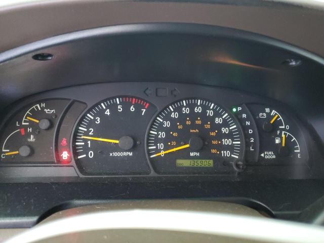 5TBBN44122S326489 - 2002 TOYOTA TUNDRA ACCESS CAB SR5 TAN photo 9