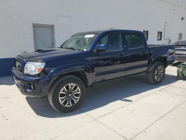 5TEJU62N26Z187013 - 2006 TOYOTA TACOMA DOUBLE CAB PRERUNNER BLUE photo 1