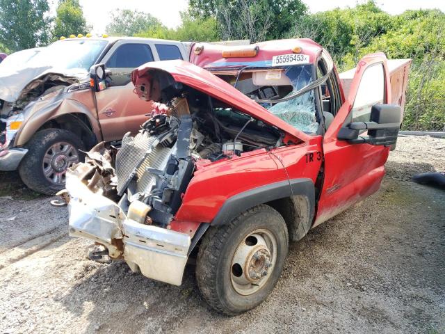 1GBJC34274E339330 - 2004 CHEVROLET SILVERADO C3500 RED photo 1