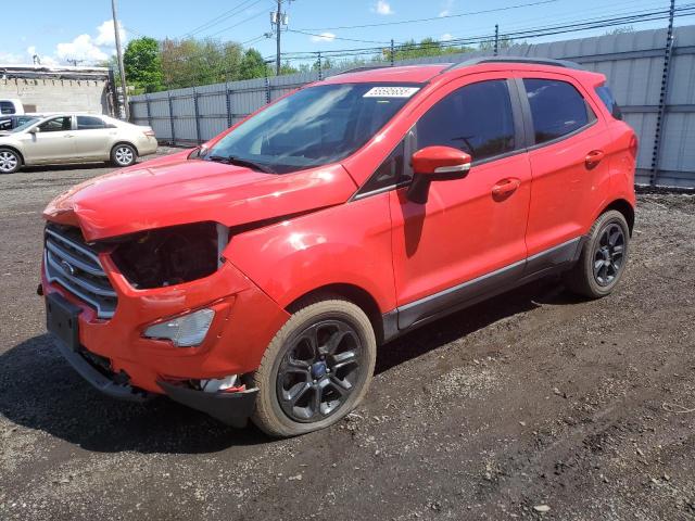 MAJ3S2GE8KC272338 - 2019 FORD ECOSPORT SE წითელი ფოტო 1
