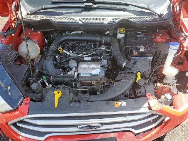 MAJ3S2GE8KC272338 - 2019 FORD ECOSPORT SE წითელი ფოტო 11