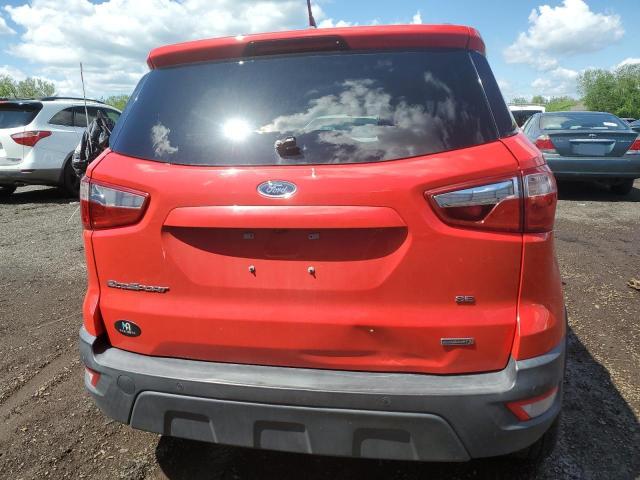 MAJ3S2GE8KC272338 - 2019 FORD ECOSPORT SE წითელი ფოტო 6
