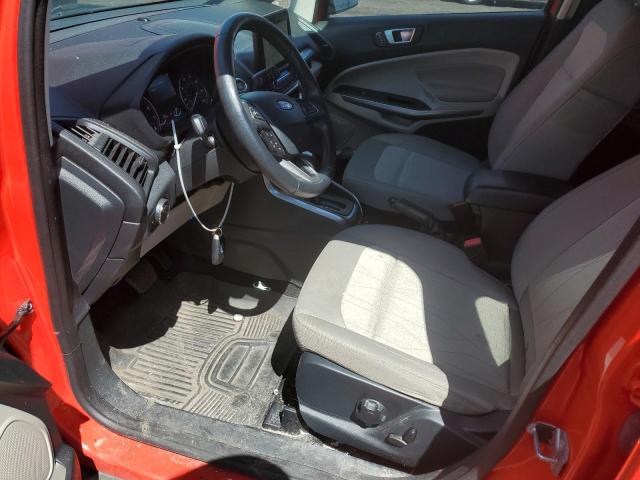 MAJ3S2GE8KC272338 - 2019 FORD ECOSPORT SE წითელი ფოტო 7