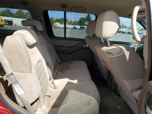5N1AR18U77C626673 - 2007 NISSAN PATHFINDER LE RED photo 11