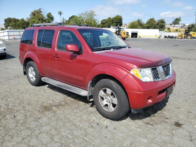 5N1AR18U77C626673 - 2007 NISSAN PATHFINDER LE RED photo 4