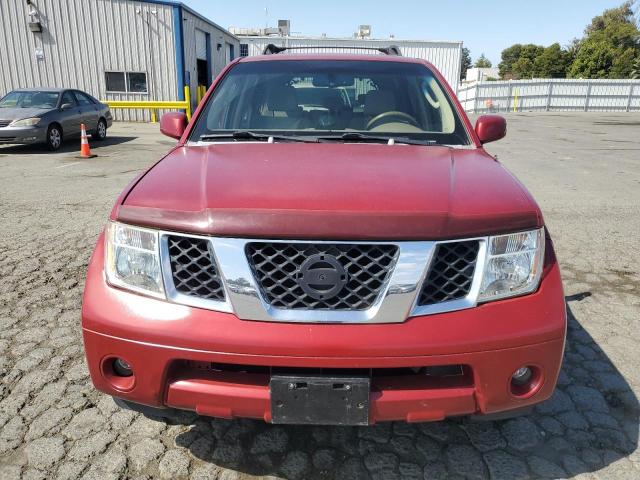 5N1AR18U77C626673 - 2007 NISSAN PATHFINDER LE RED photo 5