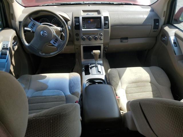 5N1AR18U77C626673 - 2007 NISSAN PATHFINDER LE RED photo 8