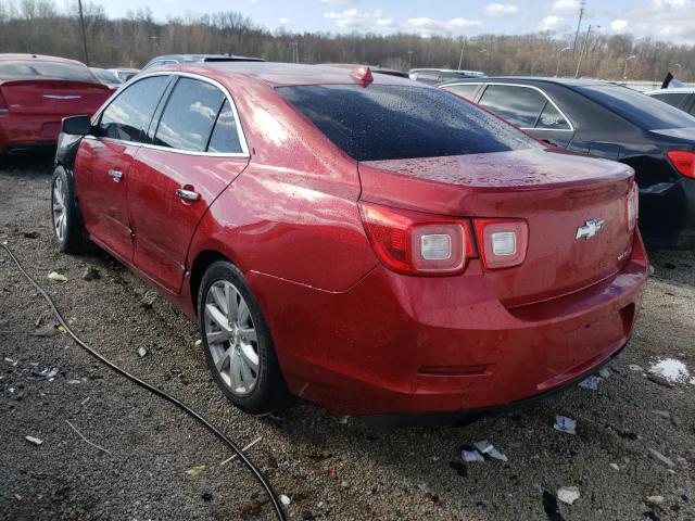 1G11H5SA8DF311557 - 2013 CHEVROLET MALIBU LTZ ბურგუნდია ფოტო 2