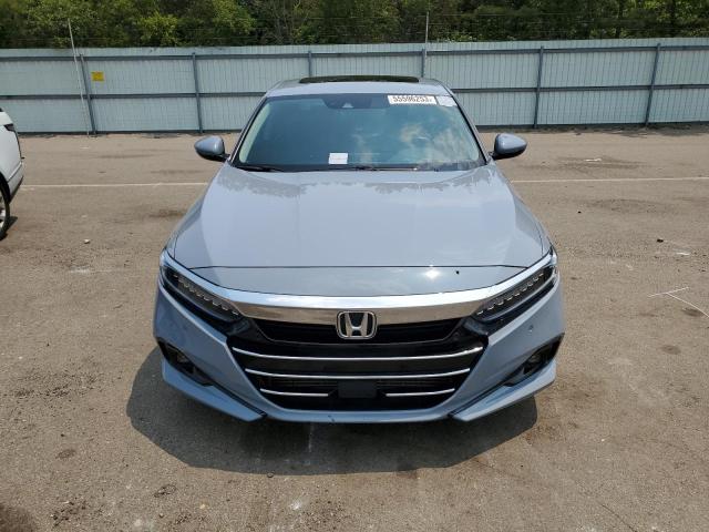 1HGCV2F95MA013098 - 2021 HONDA ACCORD TOURING GRAY photo 5