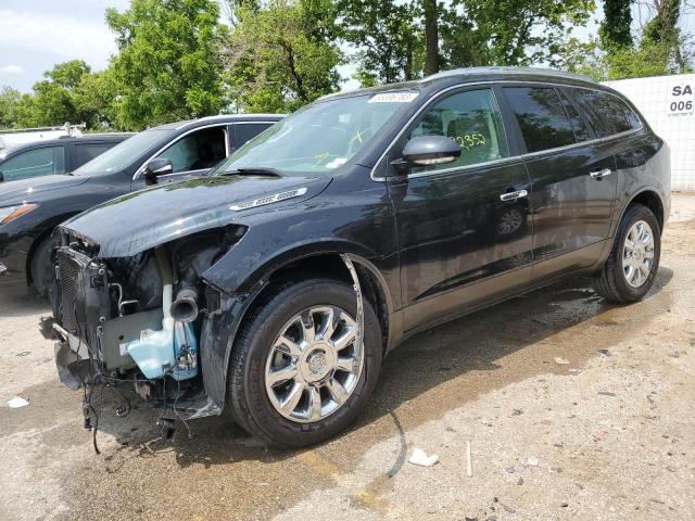 5GAKRDED3CJ176669 - 2012 BUICK ENCLAVE BLACK photo 1