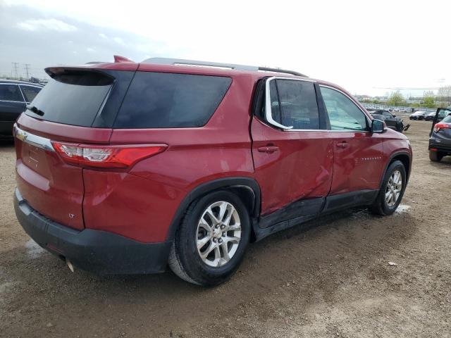 1GNERGKW2JJ166559 - 2018 CHEVROLET TRAVERSE LT RED photo 3