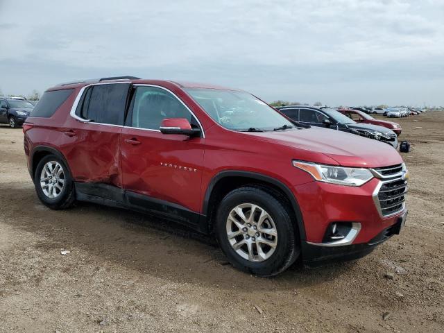 1GNERGKW2JJ166559 - 2018 CHEVROLET TRAVERSE LT RED photo 4