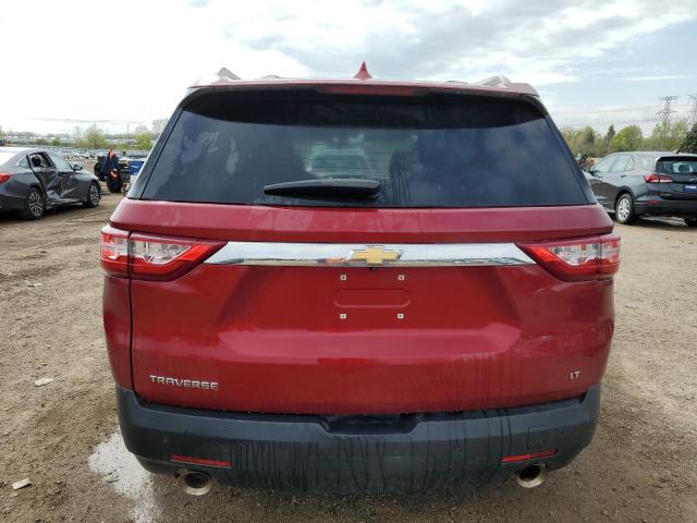 1GNERGKW2JJ166559 - 2018 CHEVROLET TRAVERSE LT RED photo 6
