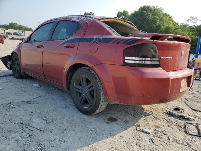 1B3LC56J28N160382 - 2008 DODGE AVENGER SXT MAROON photo 2