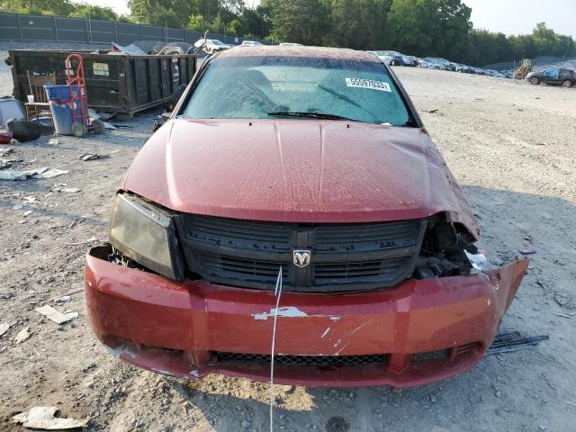 1B3LC56J28N160382 - 2008 DODGE AVENGER SXT MAROON photo 5