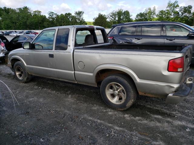 1GCCS19W928107797 - 2002 CHEVROLET S TRUCK S10 GRAY photo 2