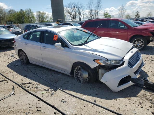 3FA6P0K9XDR214491 - 2013 FORD FUSION TITANIUM WHITE photo 4