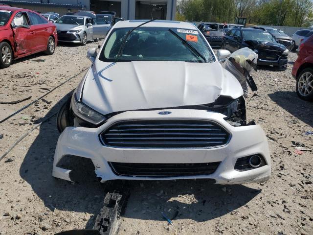 3FA6P0K9XDR214491 - 2013 FORD FUSION TITANIUM WHITE photo 5
