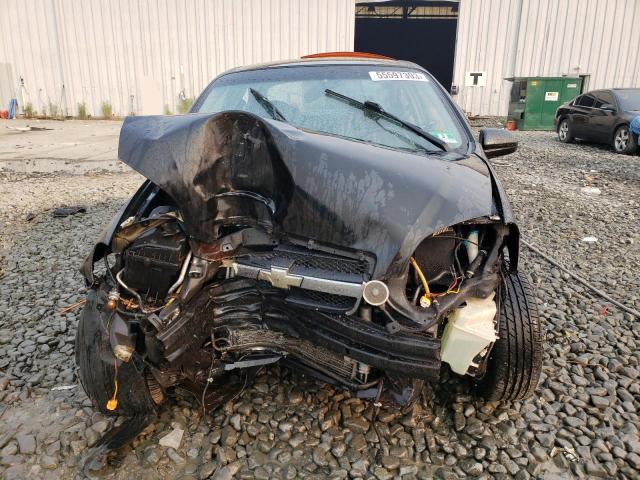 KL1TD566X8B201809 - 2008 CHEVROLET AVEO BASE BLACK photo 5