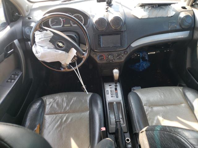 KL1TD566X8B201809 - 2008 CHEVROLET AVEO BASE BLACK photo 8