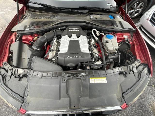 WAUJGAFC2CN172025 - 2012 AUDI A6 PRESTIGE წითელი ფოტო 7