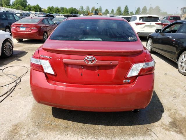 4T1BB46K58U051805 - 2008 TOYOTA CAMRY HYBRID RED photo 6