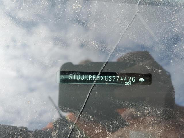 5TDJKRFHXGS274426 - 2016 TOYOTA HIGHLANDER XLE Qara foto 14