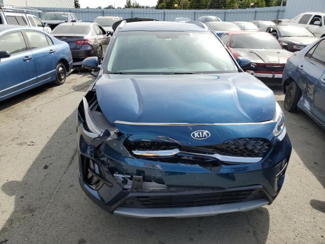 KNDCB3LC0L5396386 - 2020 KIA NIRO LX BLUE photo 5