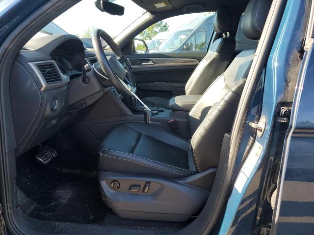 1V21E2CAXLC226151 - 2020 VOLKSWAGEN ATLAS CROS SE Bleu photo 7