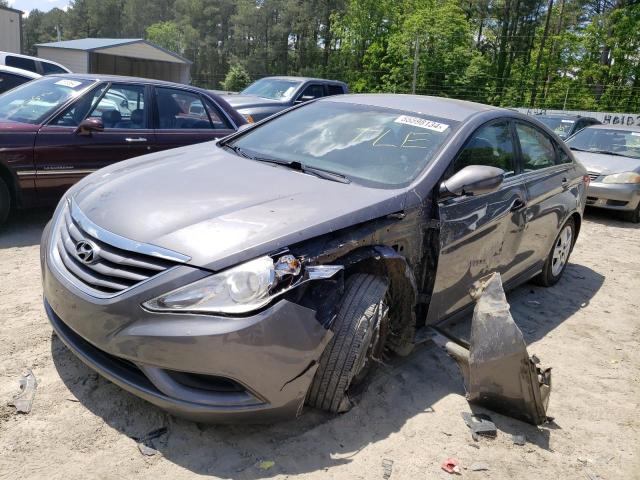 5NPEB4AC2BH196545 - 2011 HYUNDAI SONATA GLS GRAY photo 1