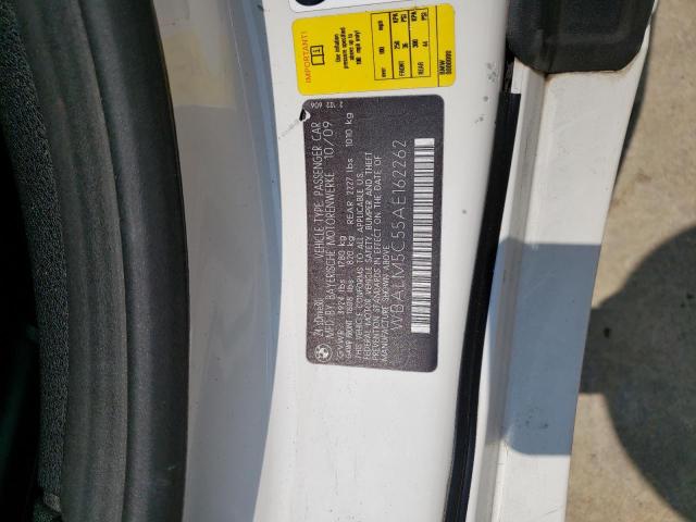 WBALM5C55AE162262 - 2010 BMW Z4 SDRIVE30I WHITE photo 12