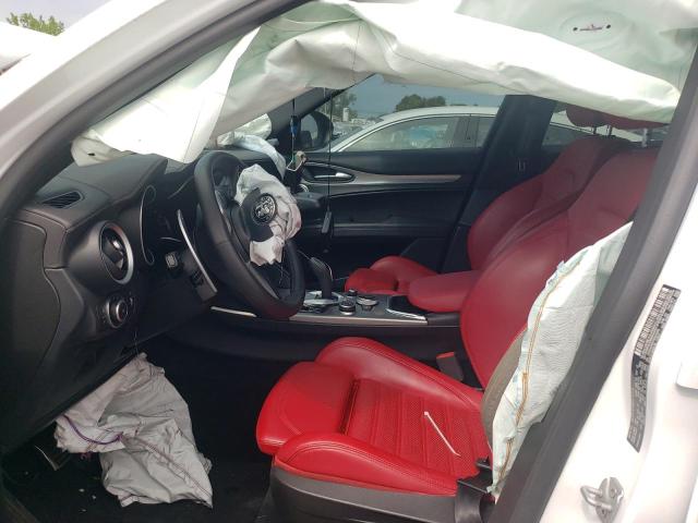 ZASPAKBN1N7D32034 - 2022 ALFA ROMEO STELVIO TI Ақ фото 7