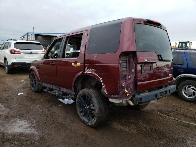 SALAK2V61FA750381 - 2015 LAND ROVER LR4 HSE LUXURY MAROON photo 2