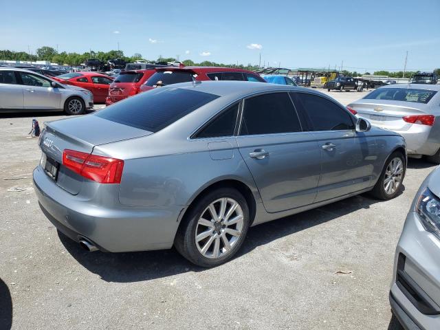 WAUFFAFC0EN159236 - 2014 AUDI A6 PREMIUM GRAY photo 3