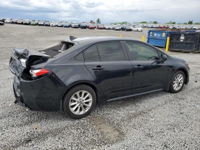 JTDVPMAE7MJ122972 - 2021 TOYOTA COROLLA LE შავი ფოტო 3