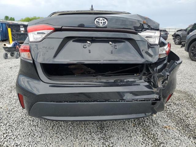 JTDVPMAE7MJ122972 - 2021 TOYOTA COROLLA LE შავი ფოტო 6