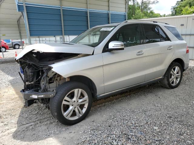 4JGDA5HB2FA449146 - 2015 MERCEDES-BENZ ML 350 4MATIC SILVER photo 1