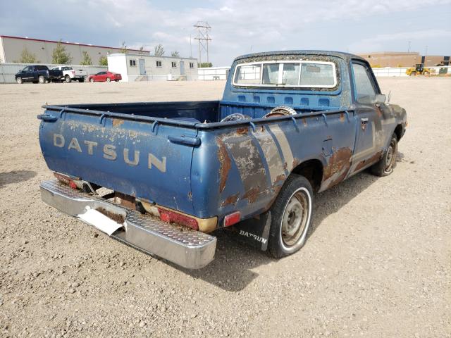 HL620442332 - 1980 DATSUN TRUCK BLUE photo 4