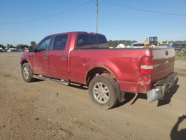 1FTPW14V98FB96702 - 2008 FORD F150 SUPERCREW BURGUNDY photo 2