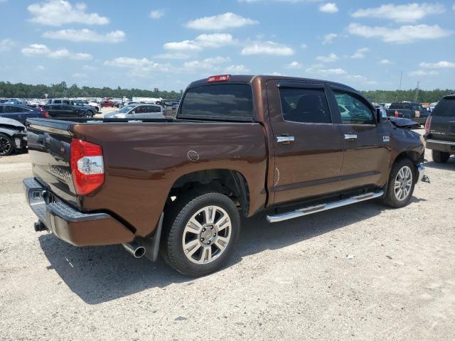 5TFGY5F12EX149769 - 2014 TOYOTA TUNDRA CREWMAX PLATINUM Braun Foto 3