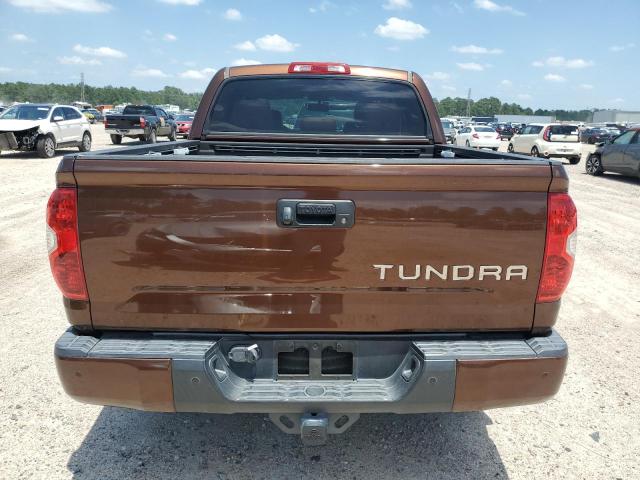 5TFGY5F12EX149769 - 2014 TOYOTA TUNDRA CREWMAX PLATINUM BROWN photo 6