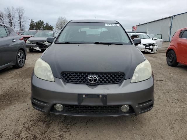 2T1KR32E34C795713 - 2004 TOYOTA COROLLA MA XR GRAY photo 5