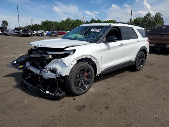 1FM5K8GC6PGA41485 - 2023 FORD EXPLORER ST WHITE photo 1