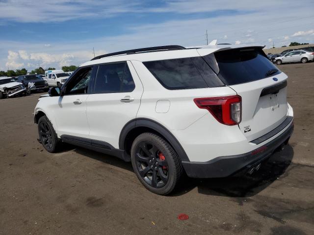 1FM5K8GC6PGA41485 - 2023 FORD EXPLORER ST WHITE photo 2