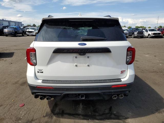 1FM5K8GC6PGA41485 - 2023 FORD EXPLORER ST WHITE photo 6