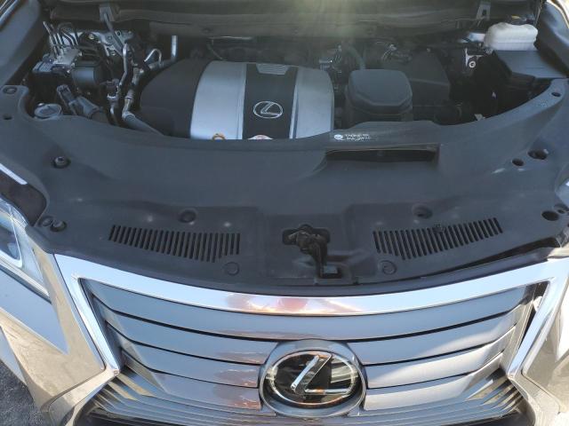 2T2ZZMCA2KC149619 - 2019 LEXUS RX 350 BASE GRAY photo 12