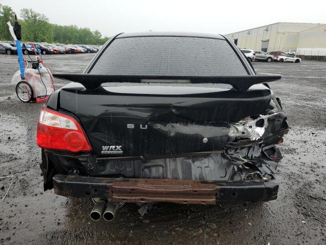 JF1GD29684G503798 - 2004 SUBARU IMPREZA WRX BLACK photo 6