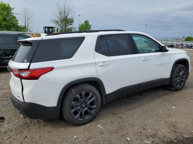 1GNEVJKW2LJ220907 - 2020 CHEVROLET TRAVERSE RS WHITE photo 3