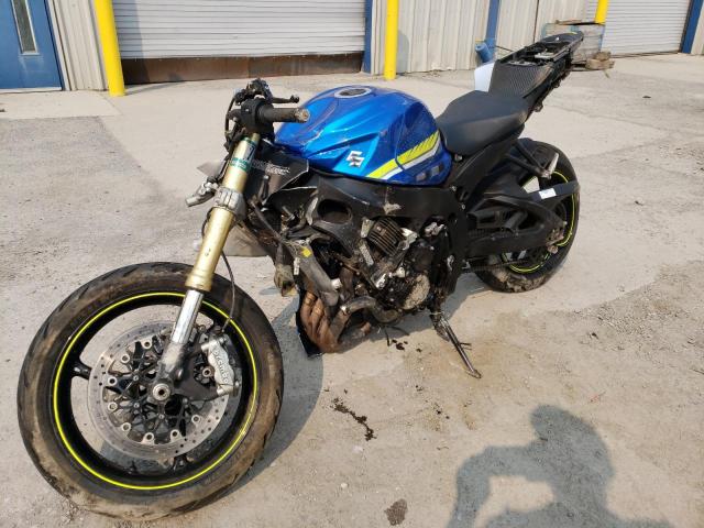 JS1GR7MA2B2103647 - 2011 SUZUKI GSX750 BLUE photo 2